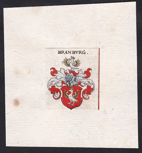 Branburg - Branburg Wappen Adel coat of arms heraldry Heraldik