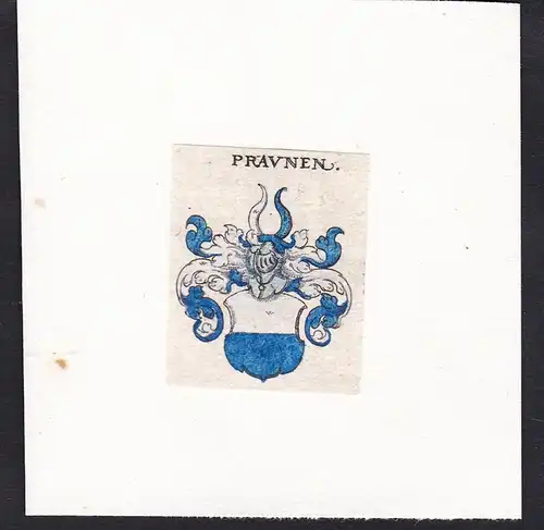Praunen - Praunen Praun Wappen Adel coat of arms heraldry Heraldik