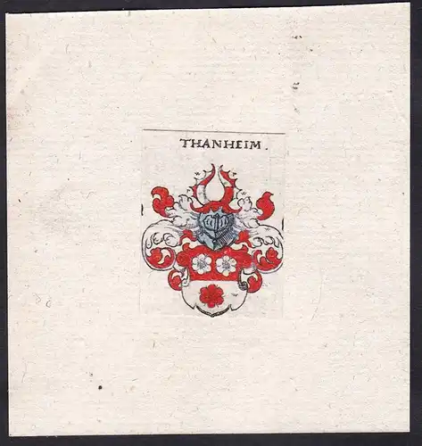 Thanheim - Thanheim Tanheim Wappen Adel coat of arms heraldry Heraldik