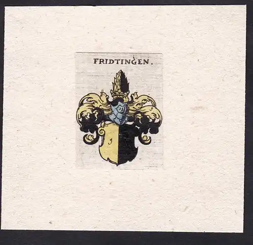 Fridtingen - Fridtingen Friedtingen Wappen Adel coat of arms heraldry Heraldik