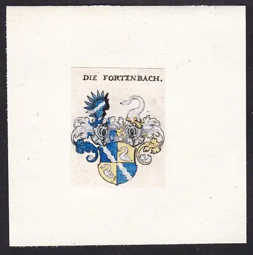 Die Fortenbach - Die Fortenbach Fortbach Wappen Adel coat of arms heraldry Heraldik