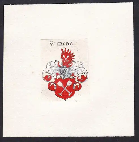V: Iberg - Von Iberg Wappen Adel coat of arms heraldry Heraldik