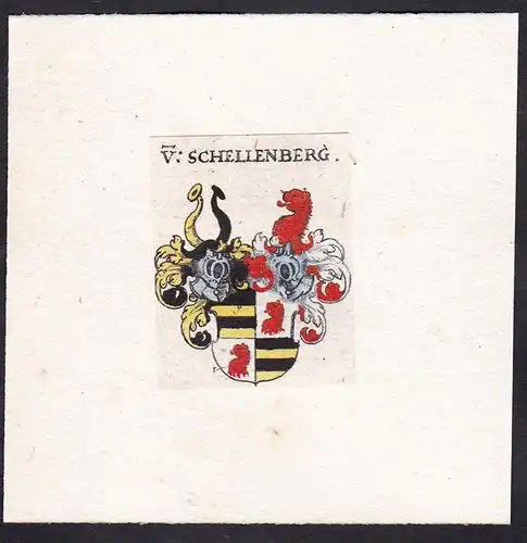 V: Schellenberg - Von Schellenberg Schelenberg Wappen Adel coat of arms heraldry Heraldik