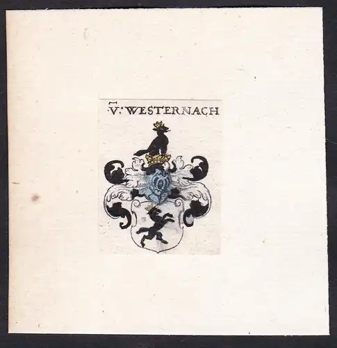V: Westernach - Von Westernach Wappen Adel coat of arms heraldry Heraldik