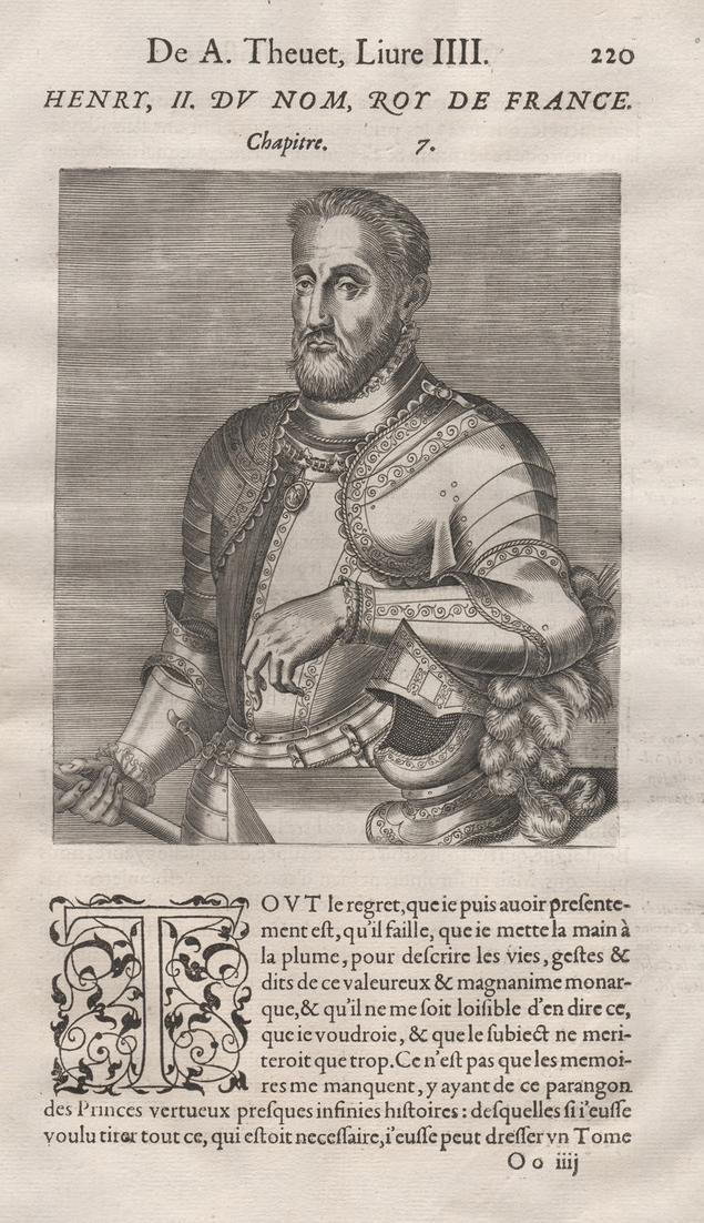 Henry, II. du Nom, Roy de France Henri II roi de France (15191559