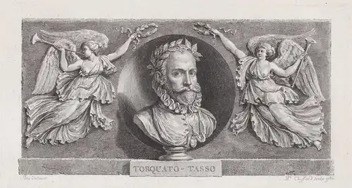 Torquato-Tasso -  Torquato Tasso (1544-1595) Dichter Italien Italy poeta Portrait