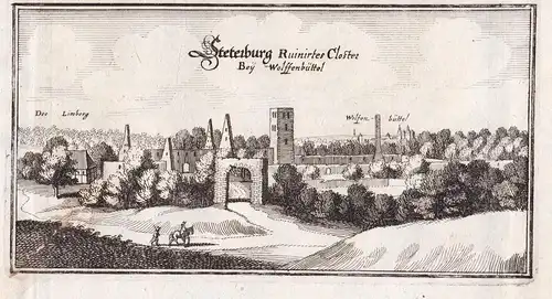 Steterburg Ruinirtes Closter bey Wolffenbüttel - Salzgitter Steterburg Niedersachsen