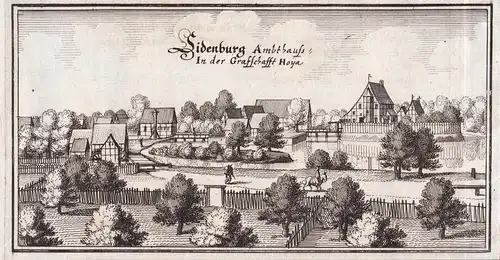 Sidenburg Ambthauss in der Grafschaft Hoija - Siedenburg Diepholz Niedersachsen Hoya