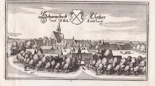 Scharnebeck Closter und E.B.L. Ambthauß - Scharnebeck LK Lüneburg Niedersachsen Kloster