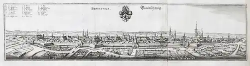 Brunsvica / Braunschweig - Braunschweig Panorama Niedersachsen