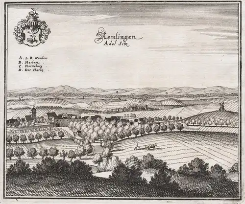 Remlingen. Adel Sitz - Remlingen-Semmenstedt LK Wolfenbüttel Niedersachsen
