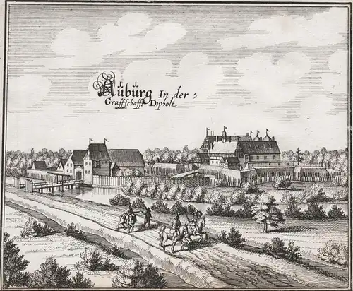 Aübürg in der Graffschafft Dipholt - Auburg / Wagenfeld / Diepholz Niedersachsen