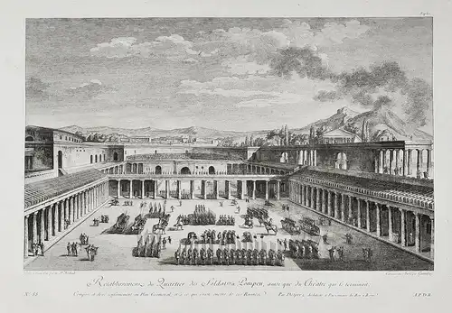 Retablissement du Quartier des Soldats a Pompeii, ainsi que du Theatre qui le terminoit - Pompeii quartiers de