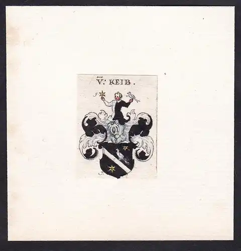 V: Keib - Keib Wappen Adel coat of arms heraldry Heraldik