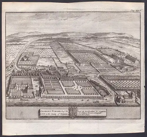 Charles Turner Esqr. his Seat att Kirkleatham... - Kirkleatham Hall Redcar Turner North Yorkshire England