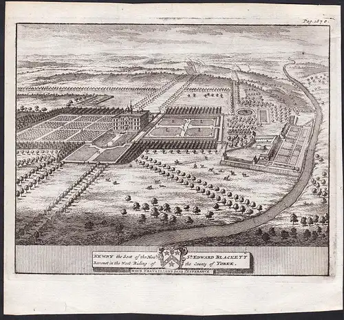 Newby the Seat of the Honorable St. Edward Blackett... - Newby Hall Skelton-on-Ure Ripon North Yorkshire Engla
