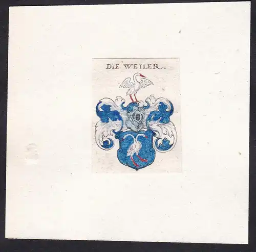 Die Weiler - Weiler Wappen Adel coat of arms heraldry Heraldik