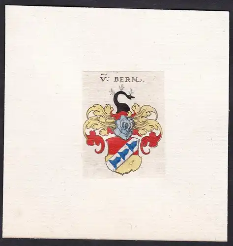 V: Bern - Bern Wappen Adel coat of arms heraldry Heraldik