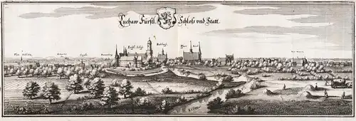 Luchaw fürstl. Schloss und Statt - Lüchow / Wendland Niedersachsen