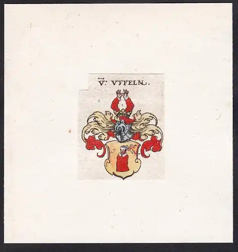 V: Uffeln - Ufeln Uffeln Wappen Adel coat of arms heraldry Heraldik