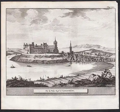 Vue du Palais Royal de Linlithgow. - Linlithgow Palace West Lothian Scotland Schottland