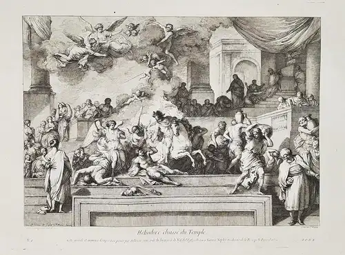 Heliodore chasse du Temple - The Expulsion of Heliodorus from the Temple Gesù Nuovo chiesa Napoli Naples Neape