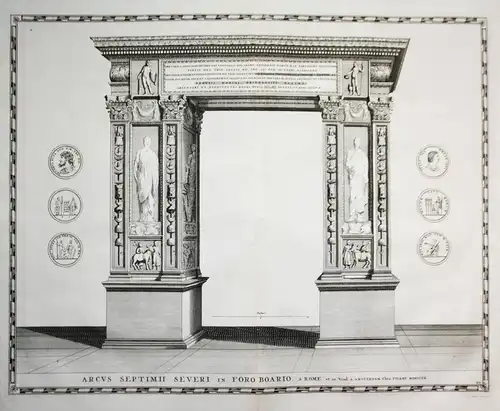 Arcus Septimii Severi in Foro Boario. - Roma Rome Rom Arco degli Argentari Foro Boario architecture Architektu