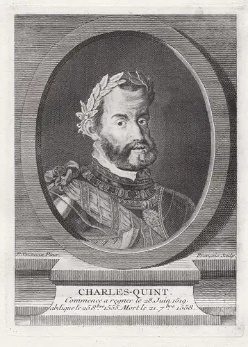 Charles-Quint - Charles V (1500-1558) HRR Kaiser Holy Roman Emperor Spain Espana