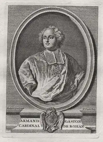 Armand Gaston Cardinal de Rohan - Armand Gaston de Rohan (1674-1749) Bischof von Straßburg Kardinal Cardinal P