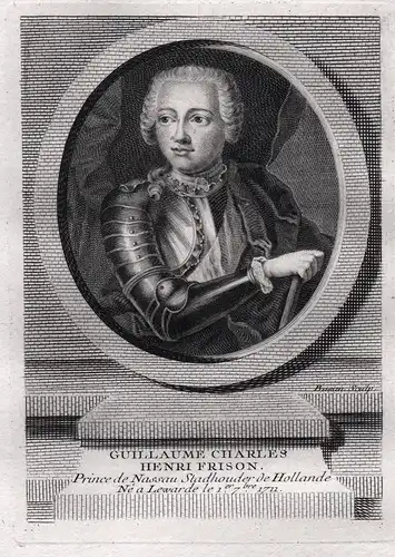 Guillaume Charles Henri Frison - William IV Prince of Orange (1711-1751) Oranien Nassau Portrait