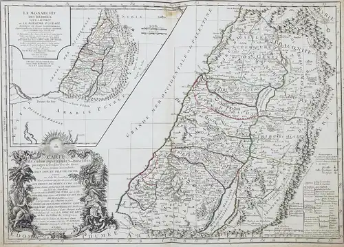 La Monarchie des Hebreux sous Salomon, ou le Royaume d'Israel distingue en douze Gouvernemens - Israel Palesti