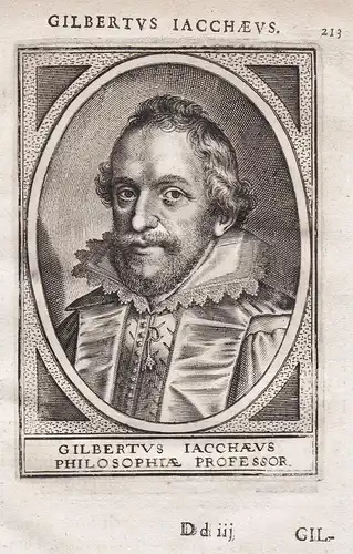 Gilbertus Jacchaeus - Gilbert Jack (1578 - 1628) Scottish Ramist, philosopher, physician, Professor at the Uni