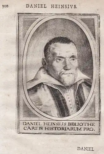 Daniel Heinsius Biblothecarius Historiarum - Daniel Heinsius (1580-1655) Dutch Renaissance scholar Professor a