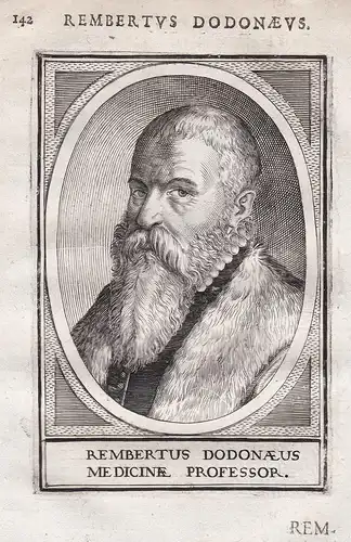 Rembertus Dodonaeus - Rembert Dodoens (1517-1585) Flemish botanist physician Mechellen Louvain Professor at th