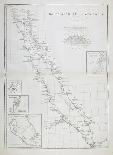 Golfe Arabique ou Mer Rouge - Red Sea Saudi Arabia Egypt
