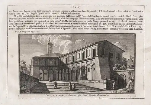 Chiesa di S. Onofrio, e Convento dei Padri Eremiti Gerolimini - Chiesa di Sant'Onofrio al Gianicolo Roma Rome