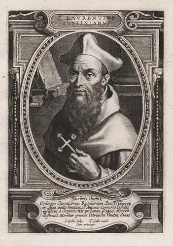 S. Laurentius Iustinianus - Lorenzo Giustiniani (1380-1456) Lawrence Justinian / Heiliger Saint Sainte