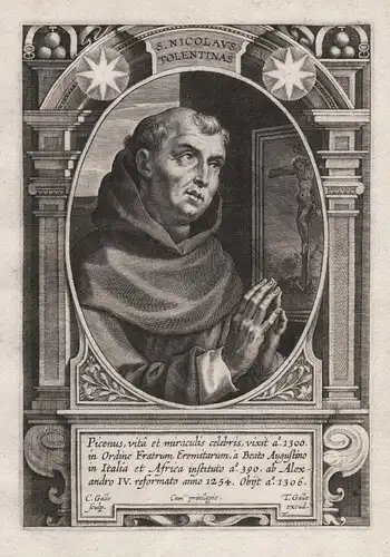 S. Nicolaus Tolentinas - Nicola da Tolentino (1245-1305) Nikolaus / Heiliger Saint Sainte
