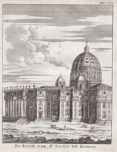 De Kerck van St. Pieter tot Romen - Roma Rome Rom Petersdom St. Peter's Basilica San Pietro in Vaticano