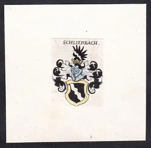 Schlierbach - Wappen Adel coat of arms heraldry Heraldik