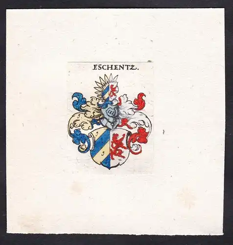 Eschentz - Eschenz Wappen Adel coat of arms heraldry Heraldik