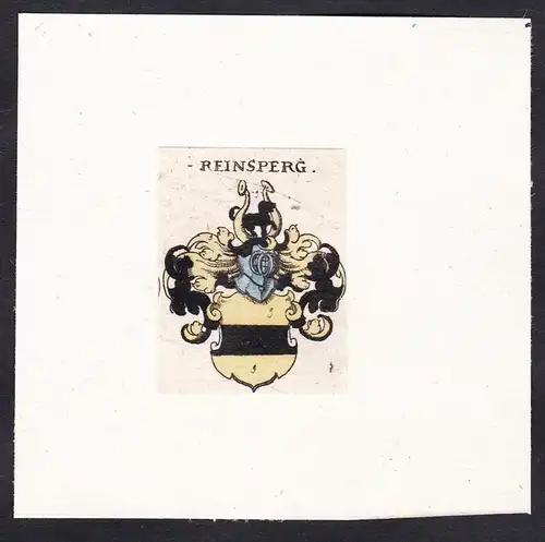 Reinsperg - Reinsberg Regensberg Wappen Adel coat of arms heraldry Heraldik