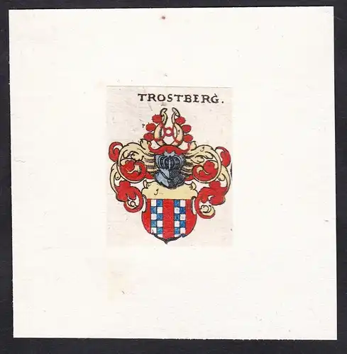 Trostberg - Wappen Adel coat of arms heraldry Heraldik