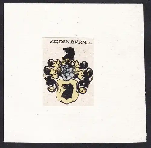 Seidenburn - Wappen Adel coat of arms heraldry Heraldik
