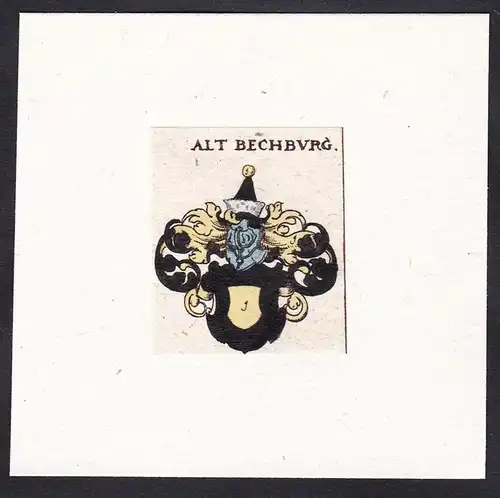 Alt Bechburg - Wappen Adel coat of arms heraldry Heraldik