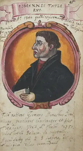 Portraitsammlung von Humanisten, reformierten Theologen, Gelehrten und Wissenschaftlern. / Portraitgalerie aus