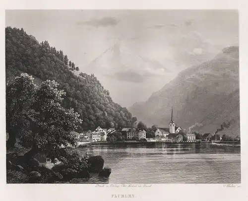 Fluelen - Flüelen Kanton Uri Urnersee Vierwaldstättersee Schweiz Suisse Switzerland