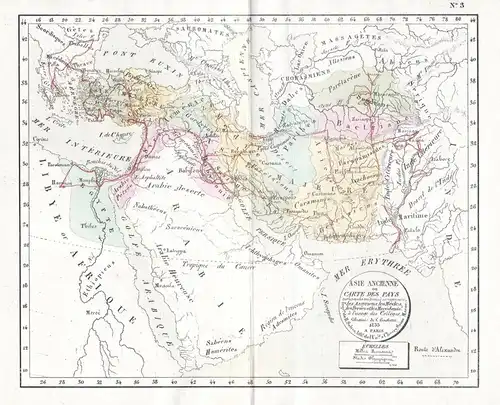 Asie Ancienne on Carte des Pays .. Les Assyriens, Les Medes, Les Perses etles Macedonie - Arabia Asia Minor Pe