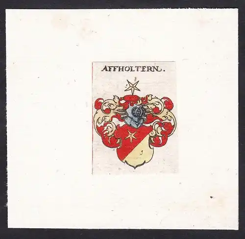 Affholtern - Affoltern Wappen Adel coat of arms heraldry Heraldik