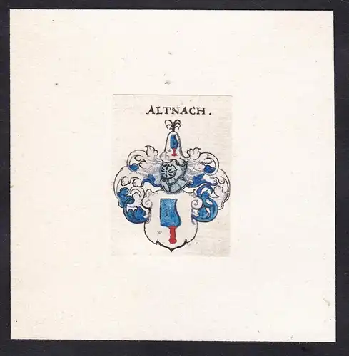 Altnach - Wappen Adel coat of arms heraldry Heraldik